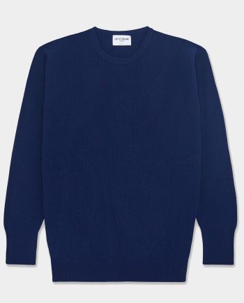 Last Of England Angler Rib Cashmere Jumper